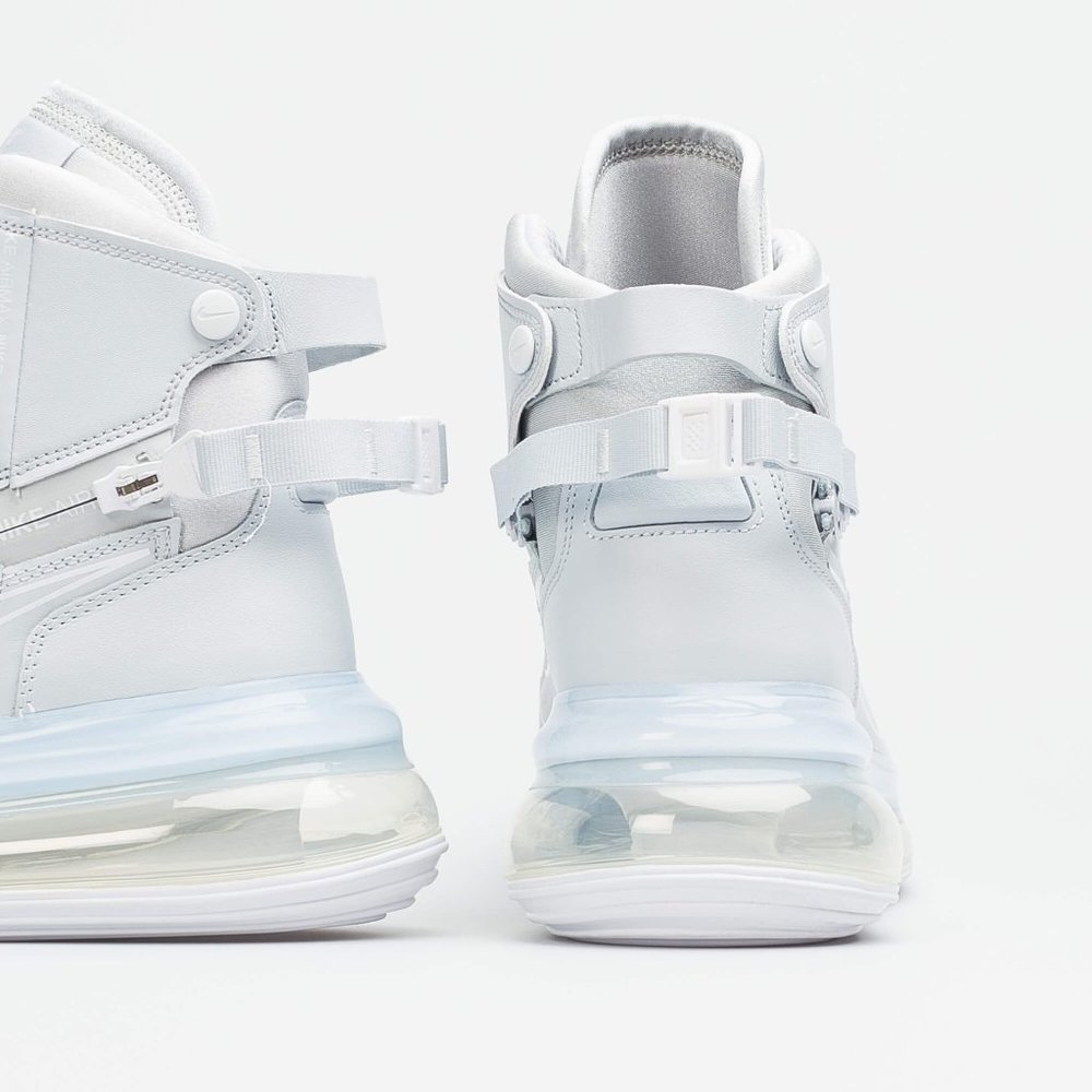 MEN'S Nike Air Max 720 SATURN HIGH Pure Platinum - Picture 6 of 8